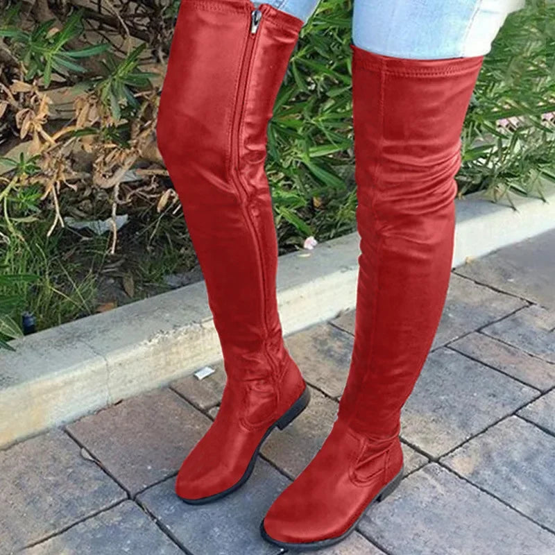 KS | Slim over-the-knee boots
