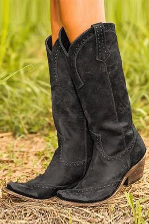 KS | Rustic western cowboy boots