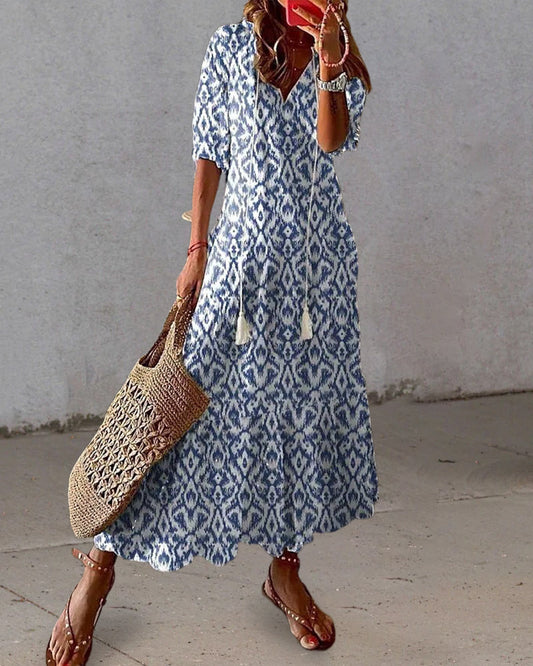 KS | Elegant summer maxi dress