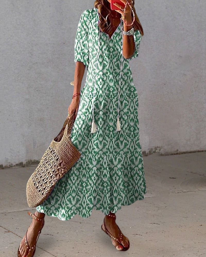KS | Elegant summer maxi dress