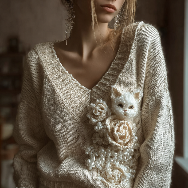 Timeless Vintage Style Sweater