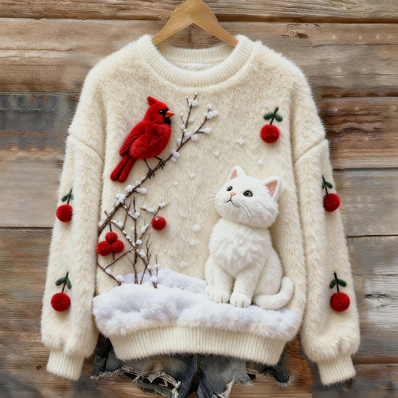 Gracefully Designed Sweater