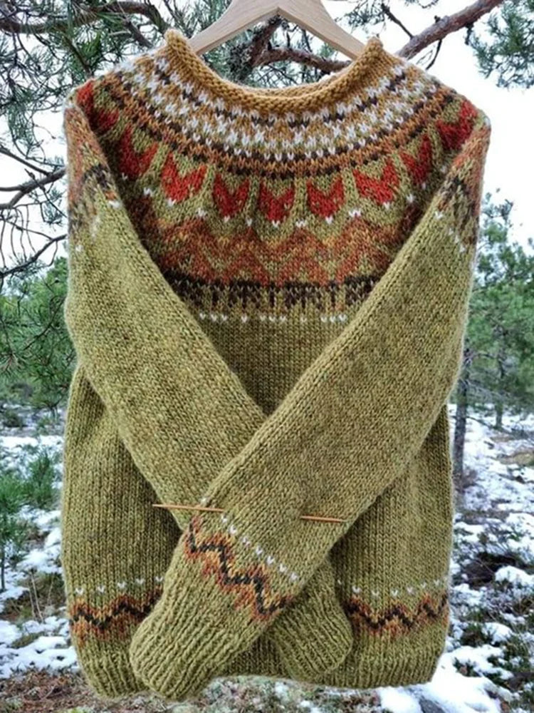 Gracefully Designed Sweater