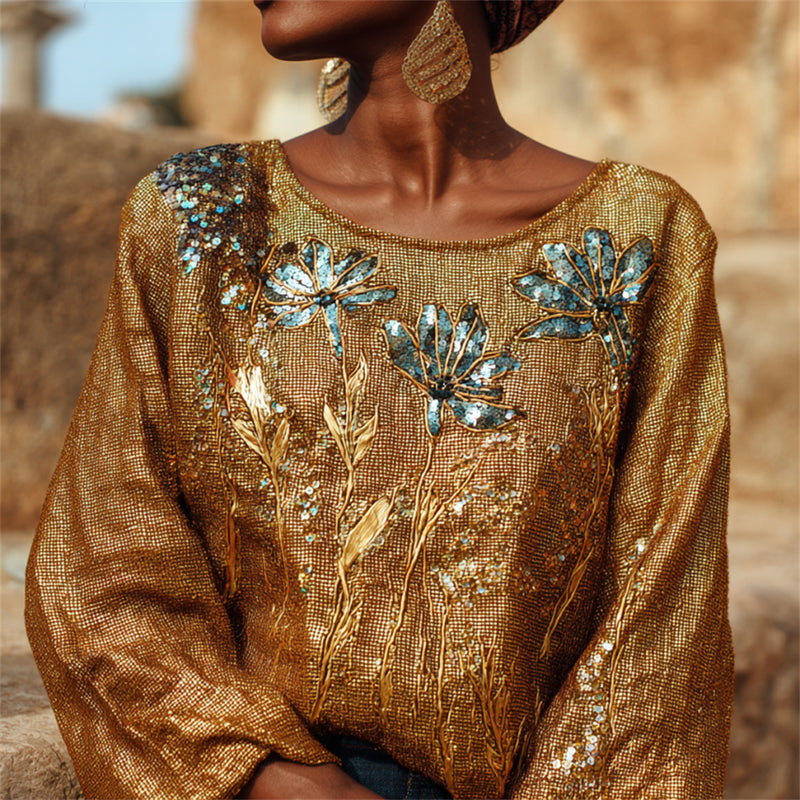 Timeless Vintage Style Top