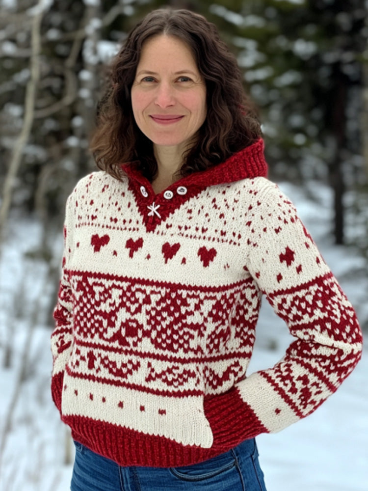 Gracefully Designed Sweater