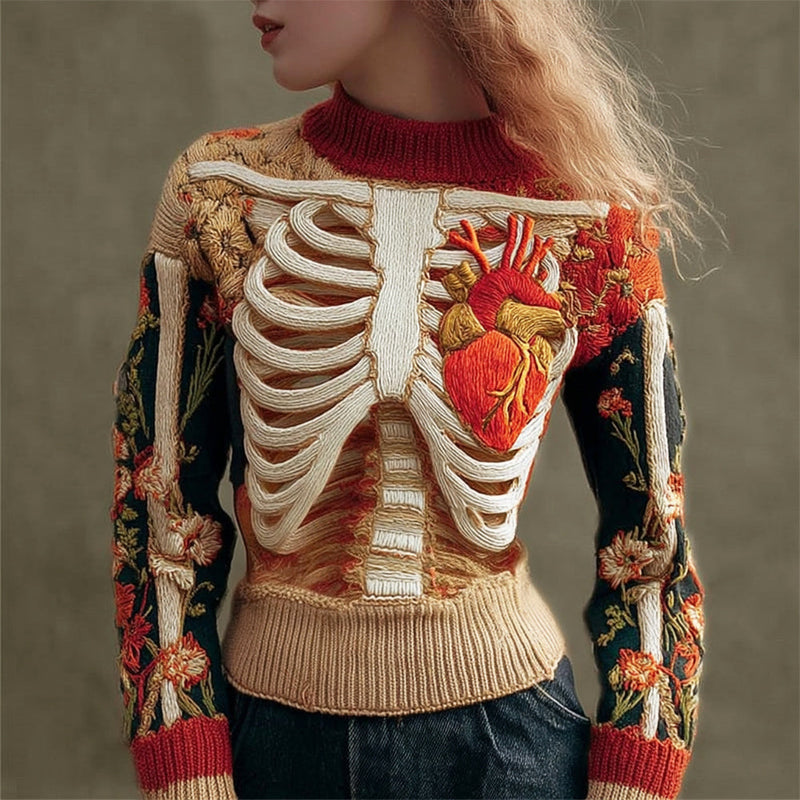 Gracefully Designed Sweater