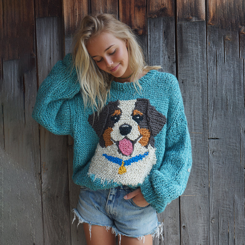 Gracefully Designed Sweater