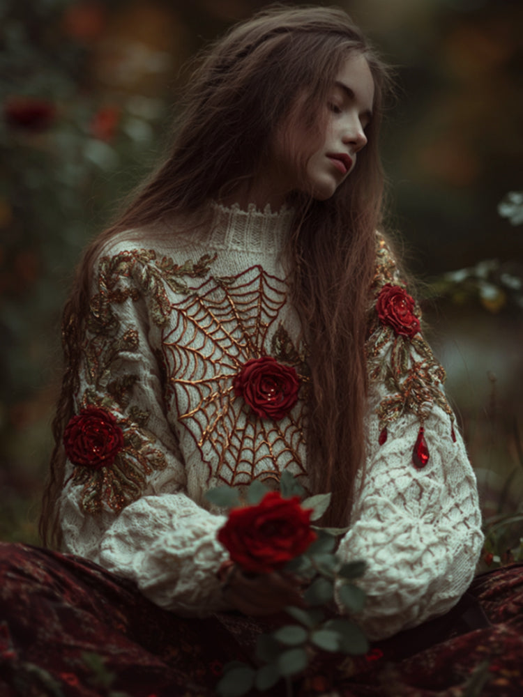 Gracefully Designed Sweater