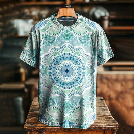 Mandala Art Print T-Shirt