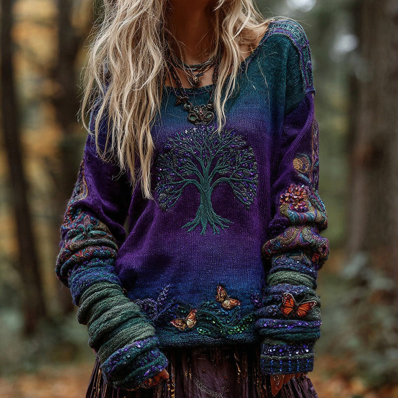 Gracefully Designed Sweater