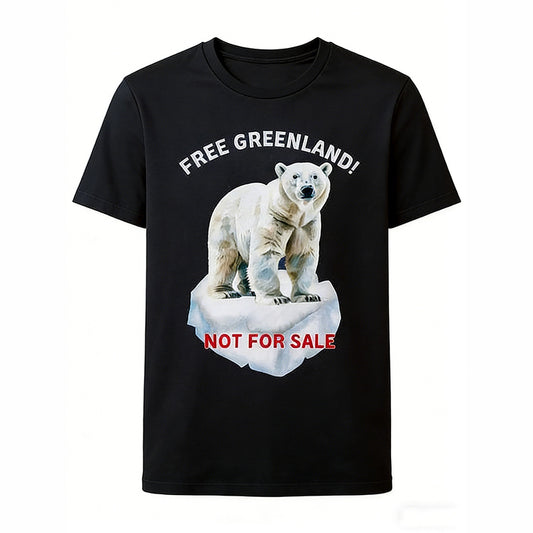 Men's Comfortable Casual T-shirts Are Not Sold In Greenland. elevenforest