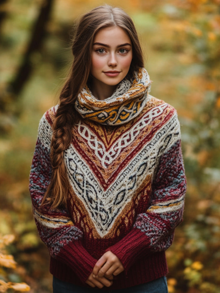 Gracefully Designed Sweater