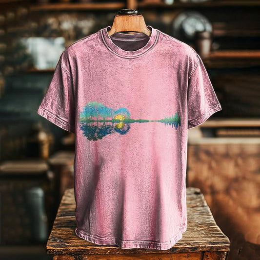 Guitar Grove Art Print T-Shirt
