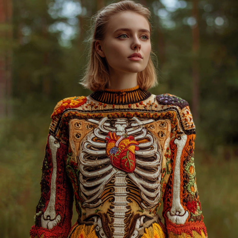 Gracefully Designed Sweater