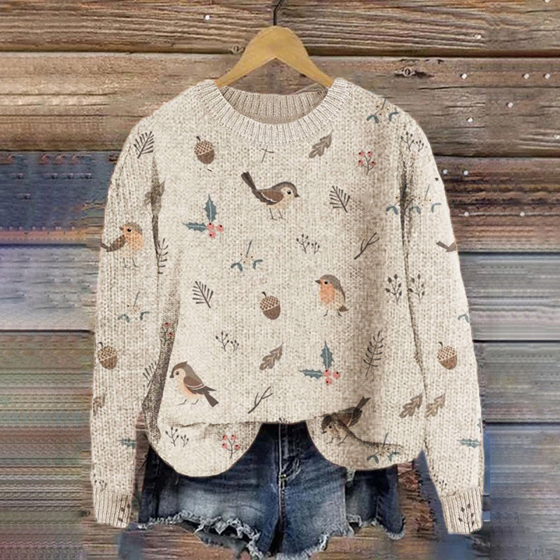Gracefully Designed Sweater