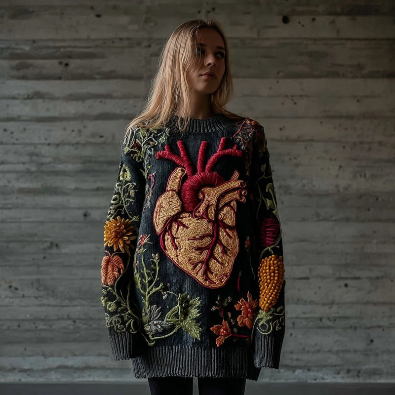 Gracefully Designed Sweater