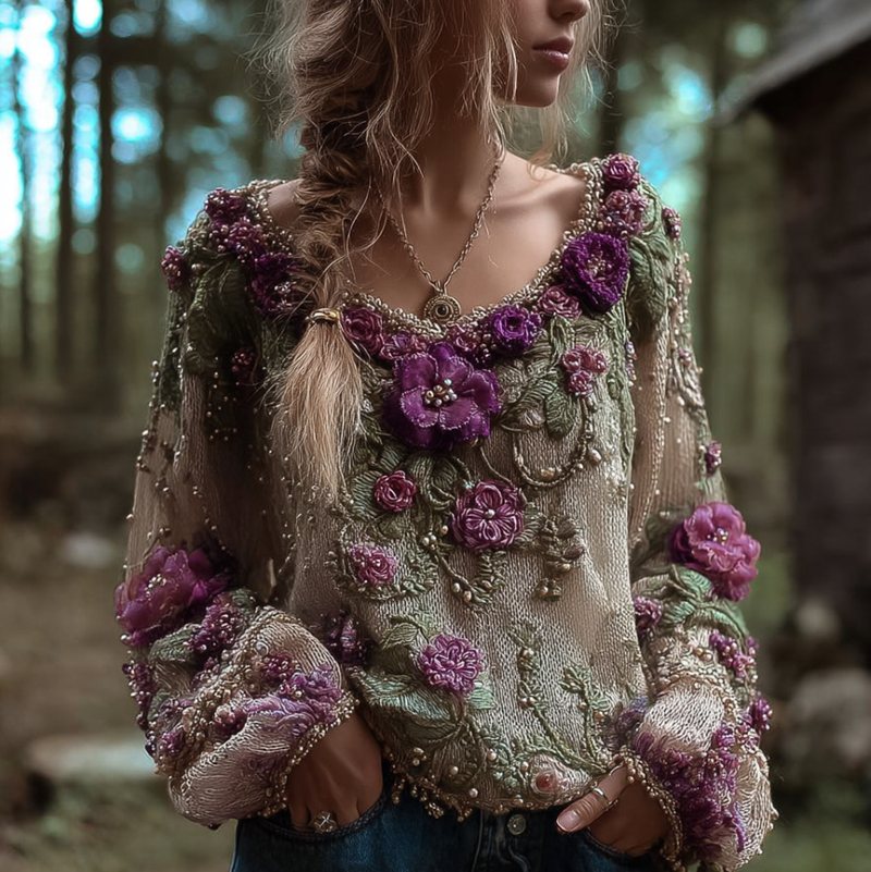 Timeless Vintage Style Sweater