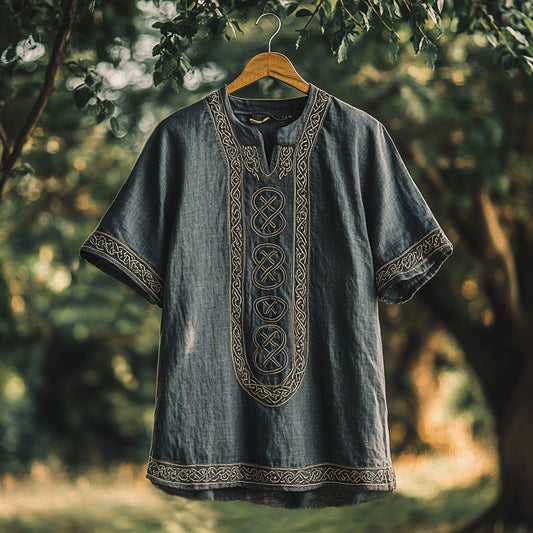 Men's Celtic Knot Weave Shirt elevenforest