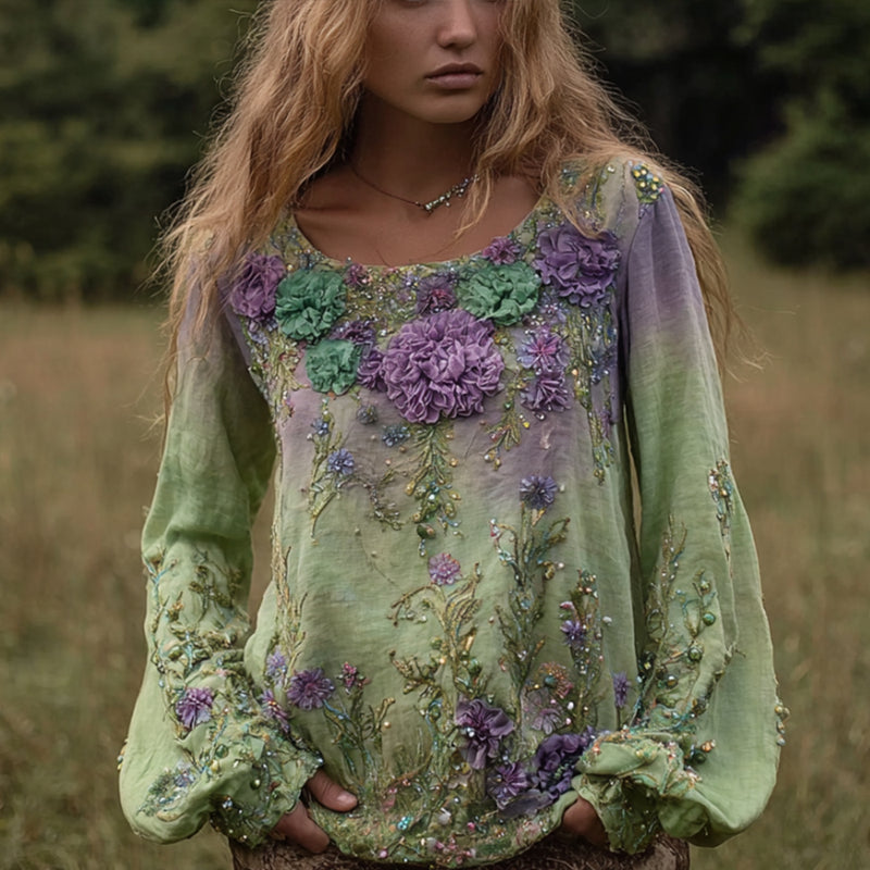 Timeless Vintage Style Top