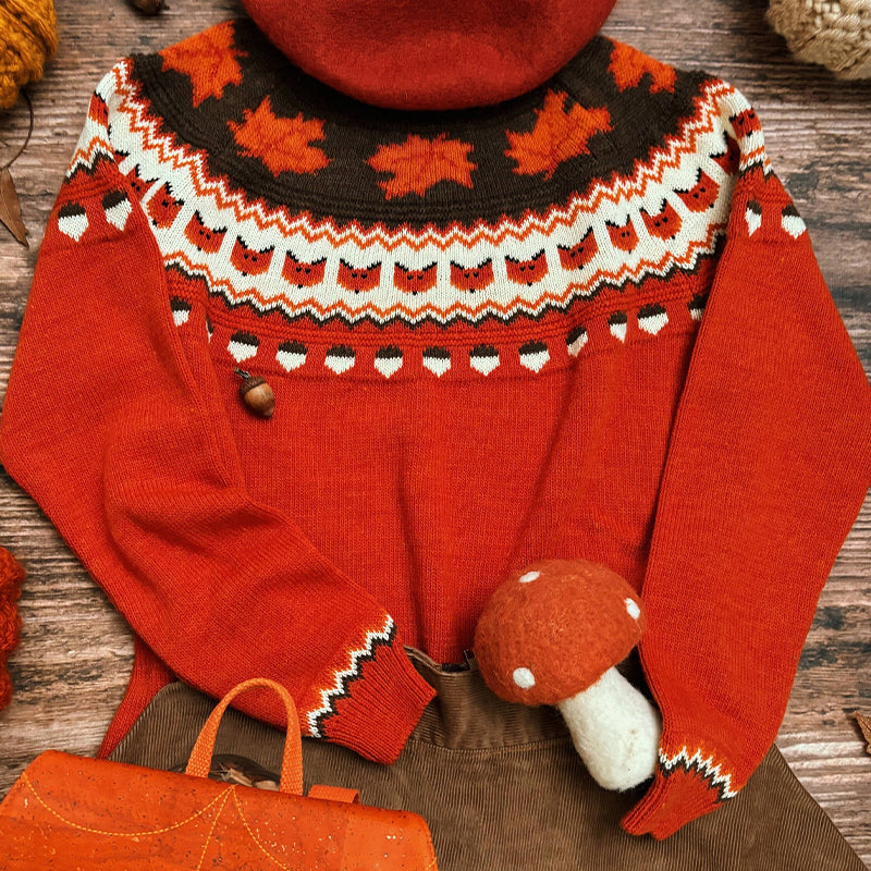 Gracefully Designed Sweater