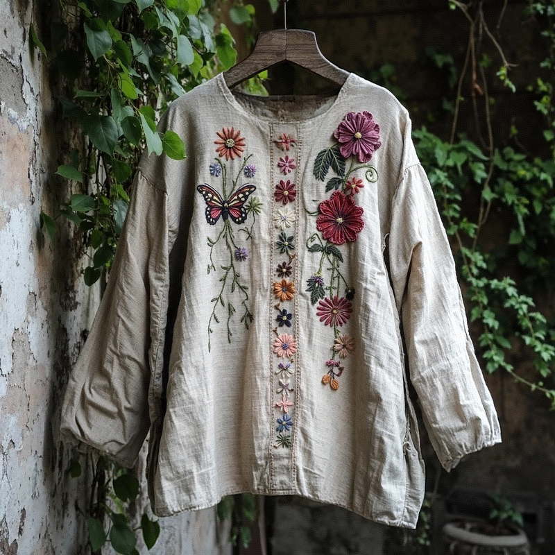 Timeless Vintage Style Blouse