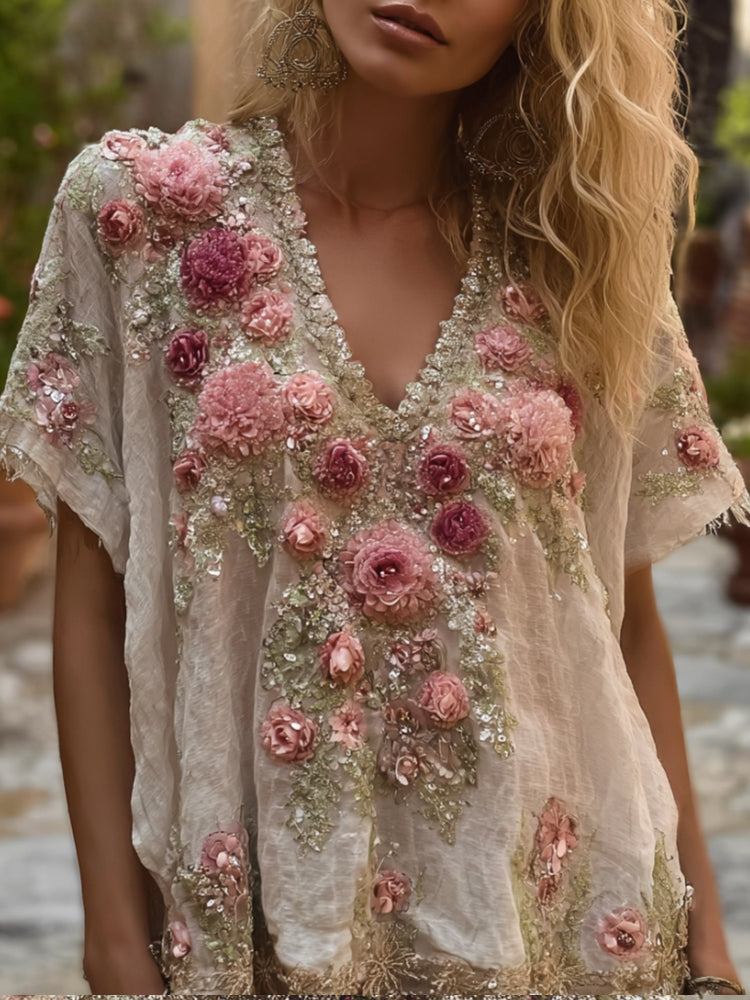 Timeless Vintage Style Top
