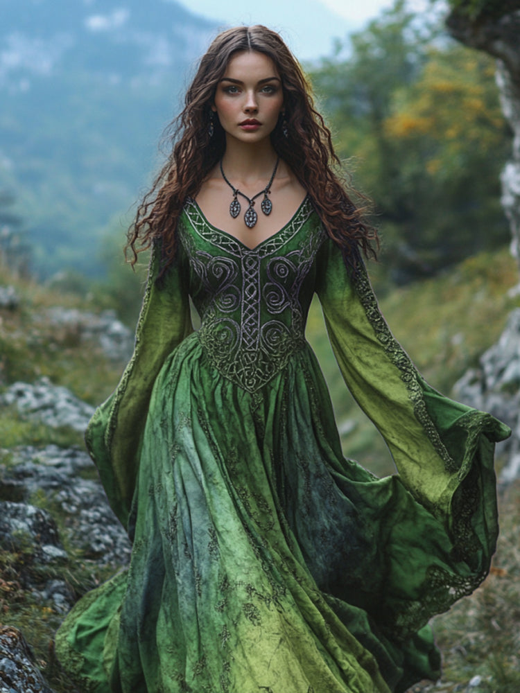 Anmutig gestaltete Kleid