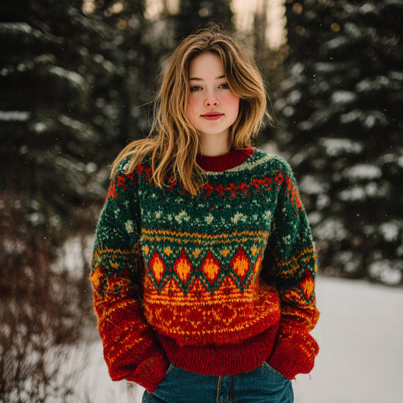 Timeless Vintage Style Sweater