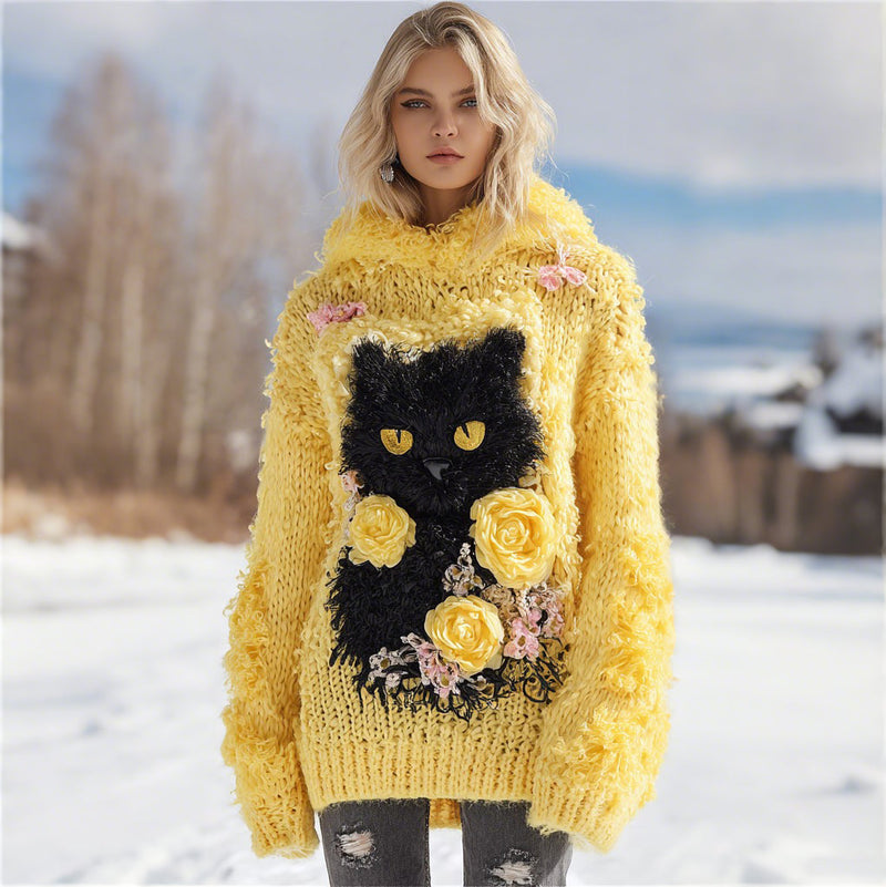 Gracefully Designed Sweater