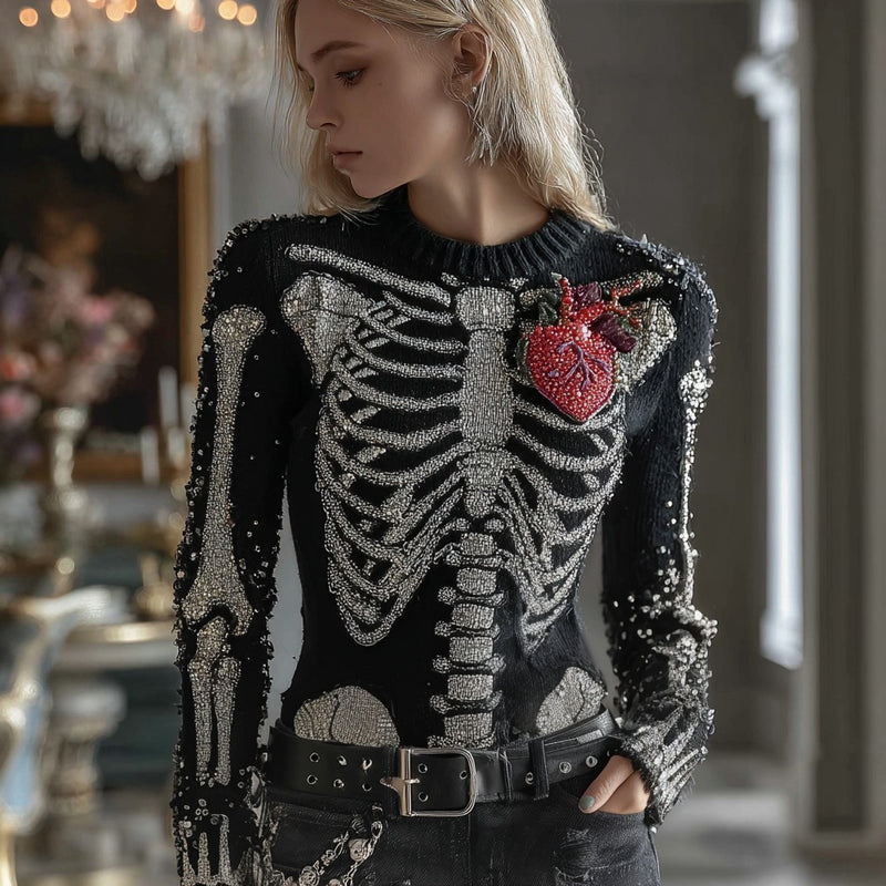 Gracefully Designed Sweater