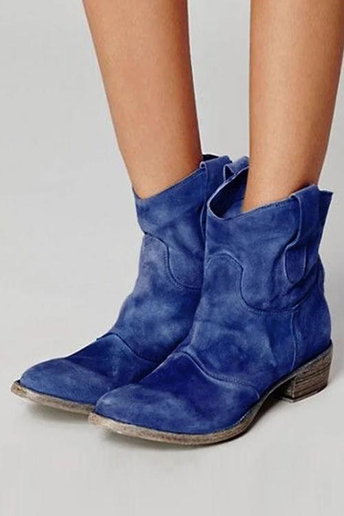 KS | Supported suede ankle boots