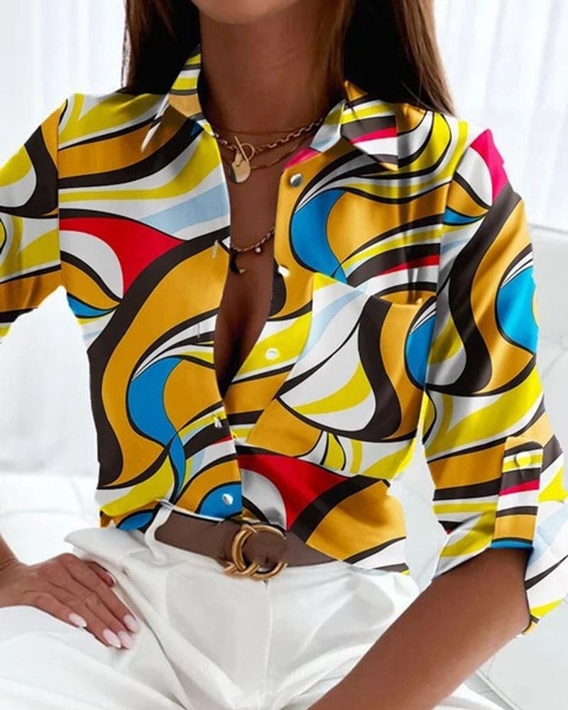 KS | Modern and fashionable winter blouse