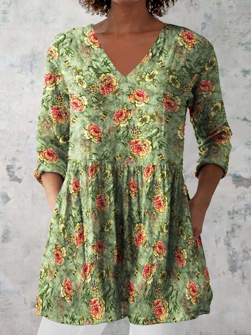 Timeless Vintage Style Top