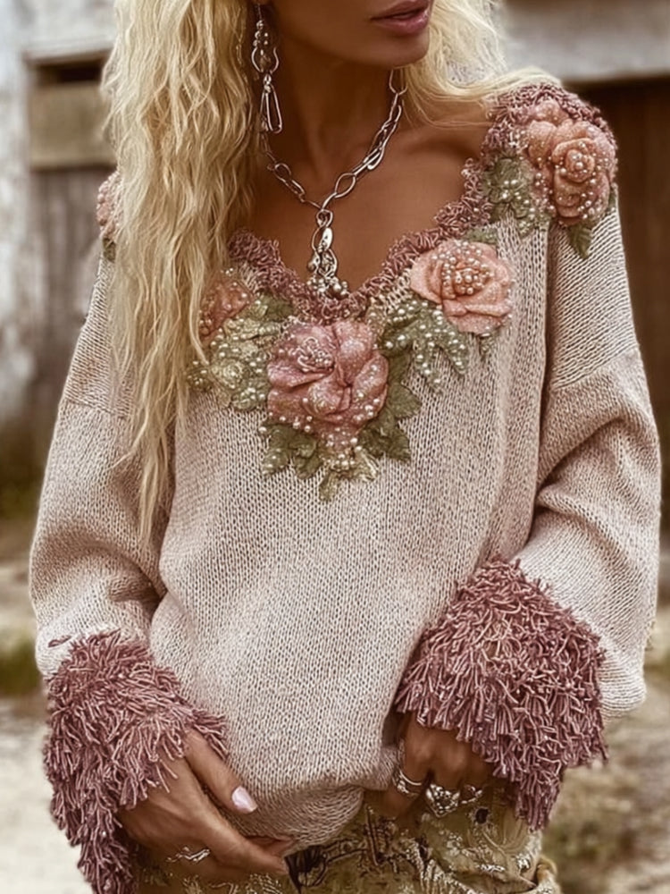 Gracefully Designed Sweater