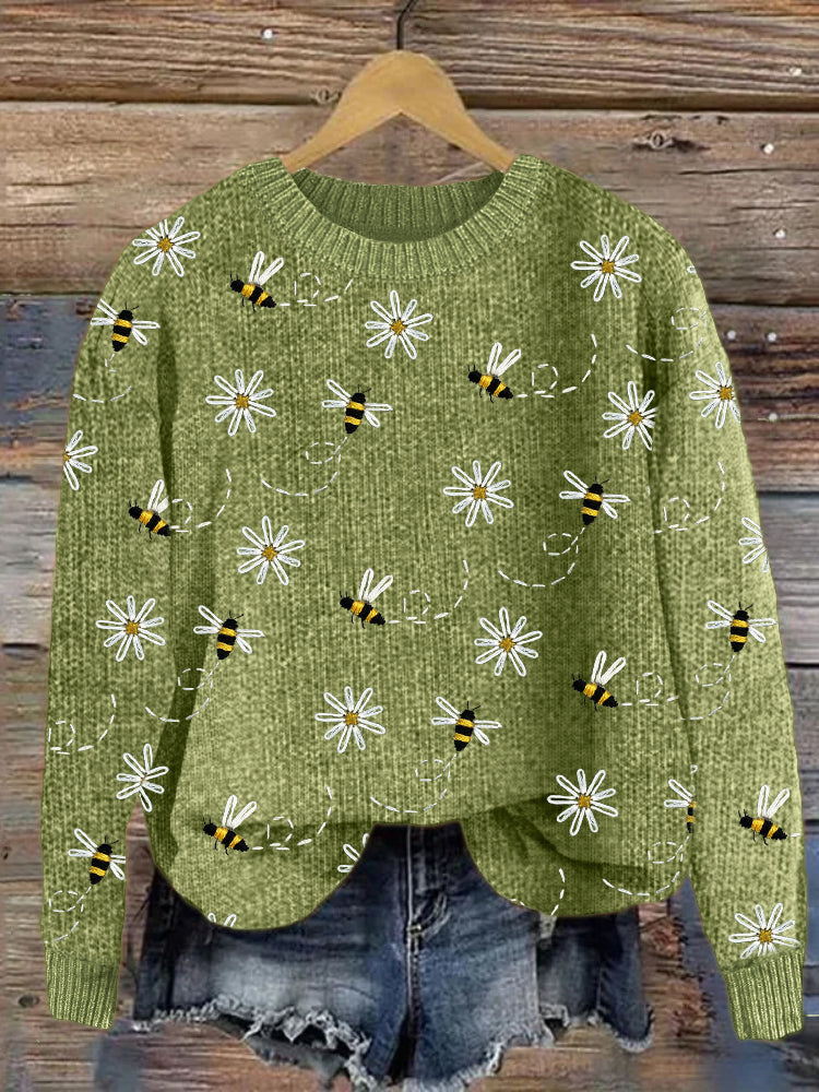 Gracefully Designed Sweater