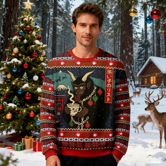 Naughty List Christmas Ugly Sweatshirt elevenforest