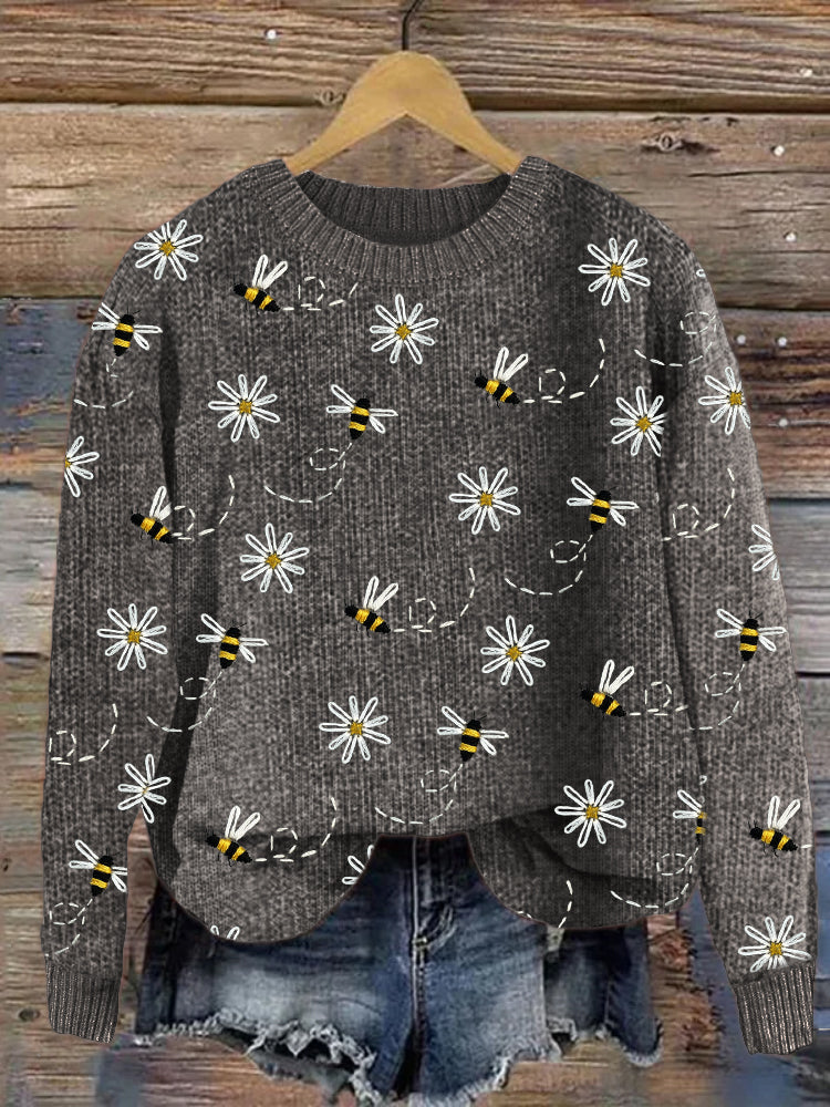 Gracefully Designed Sweater