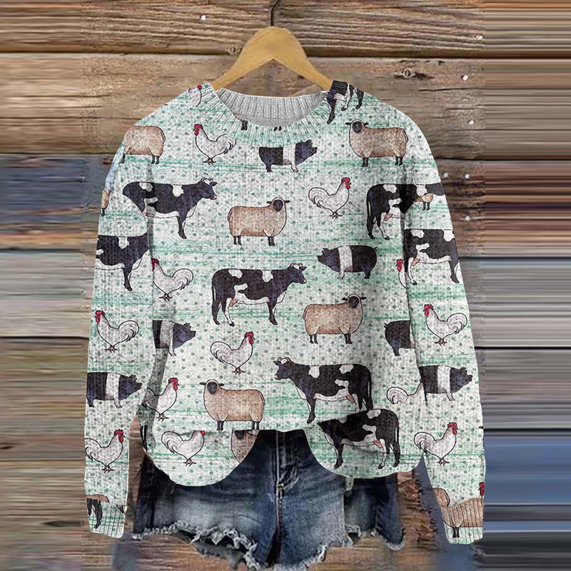 Gracefully Designed Sweater