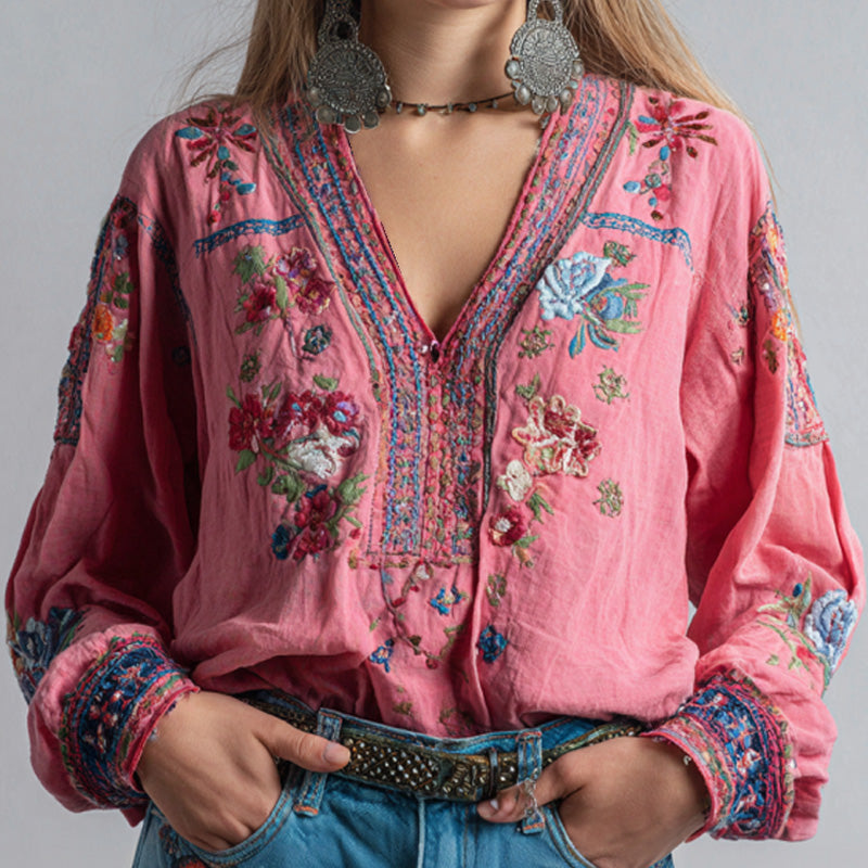 Timeless Vintage Style Top