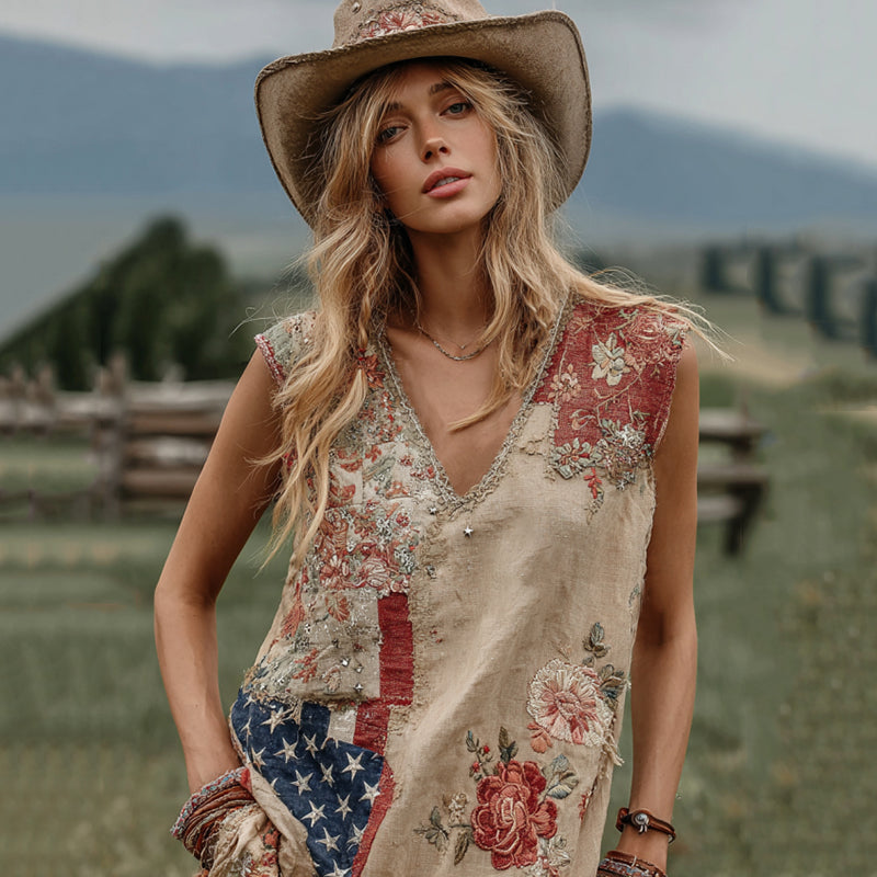 Timeless Vintage Style Top
