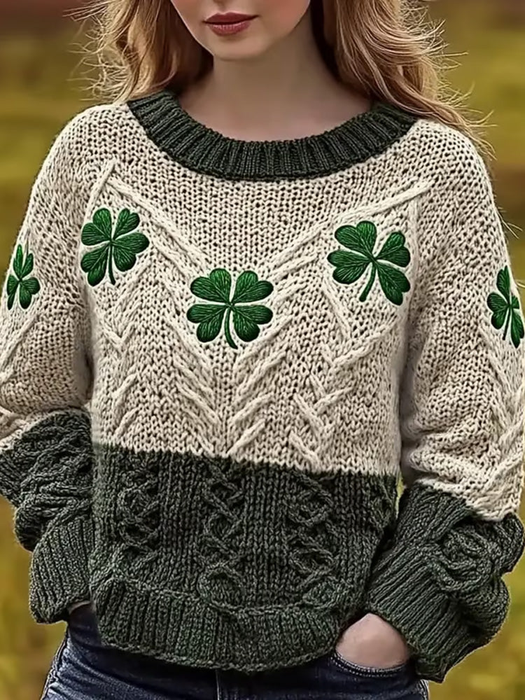 Gracefully Designed Sweater