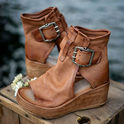 KS | Boho wedge sandals