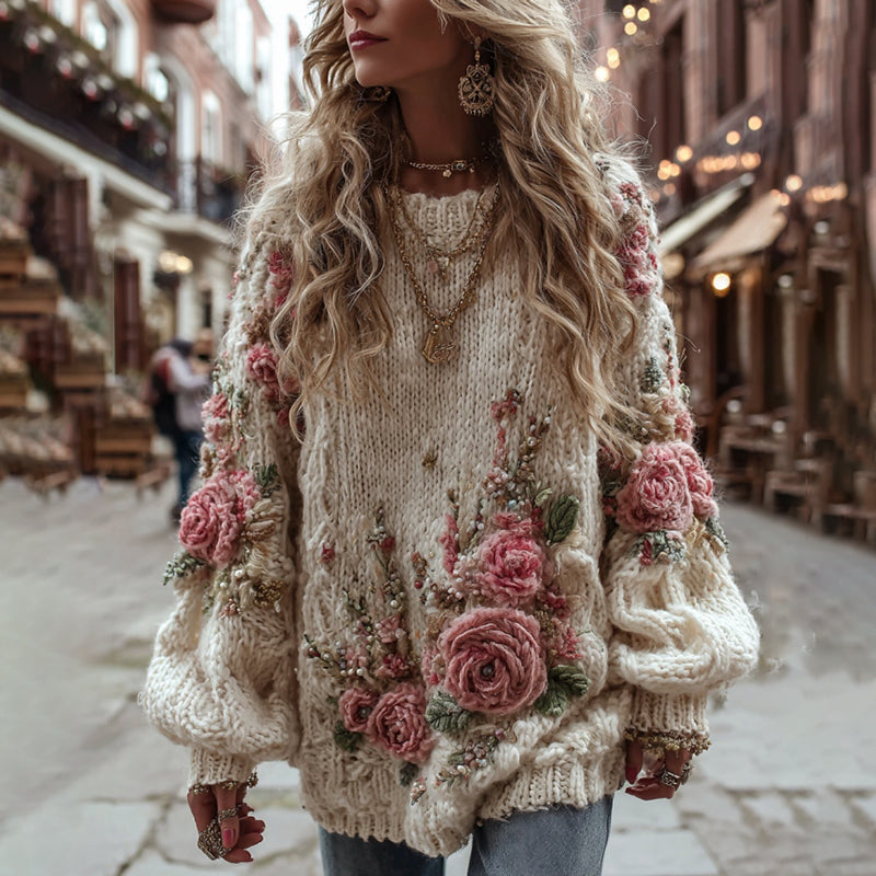 Gracefully Designed Sweater