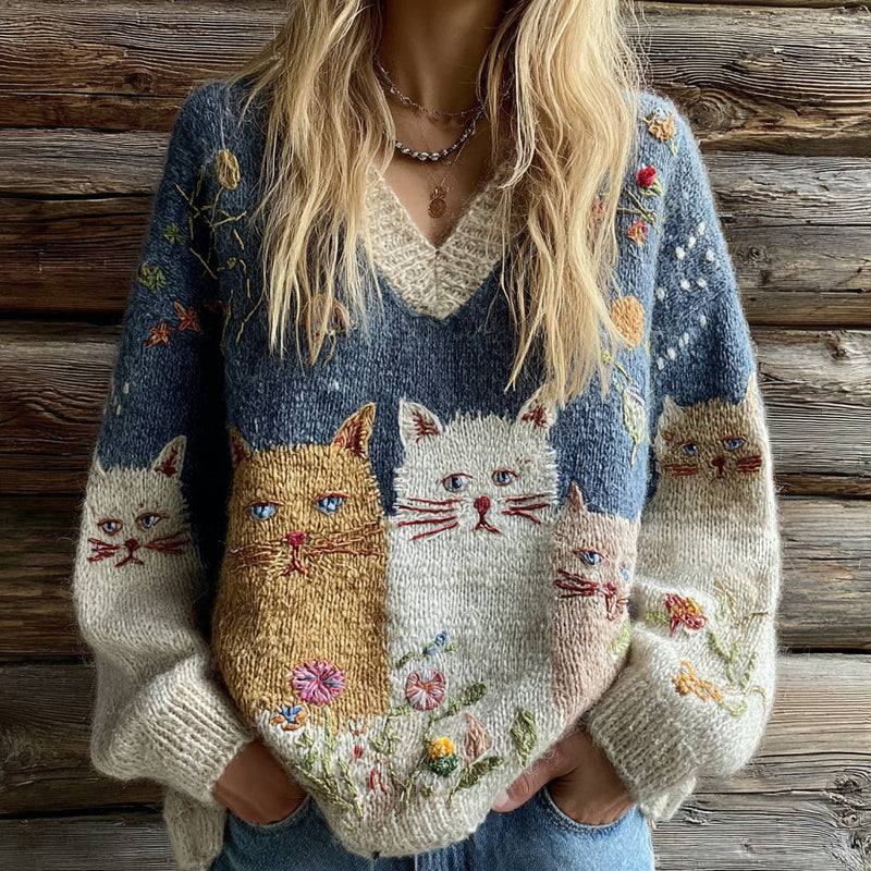 Timeless Vintage Style Sweater
