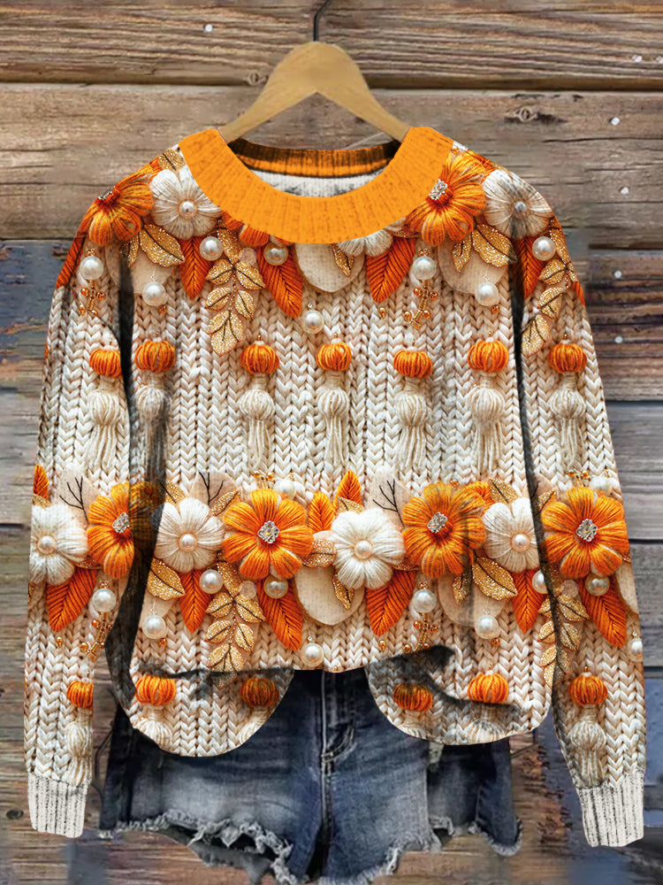 Gracefully Designed Sweater
