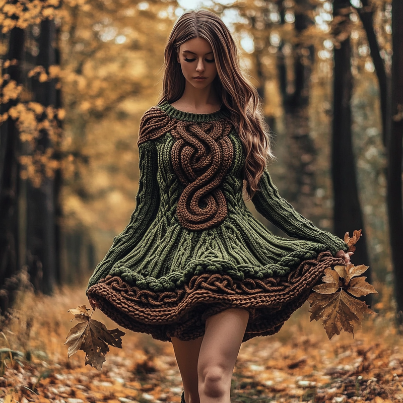 Gracefully Designed Sweater