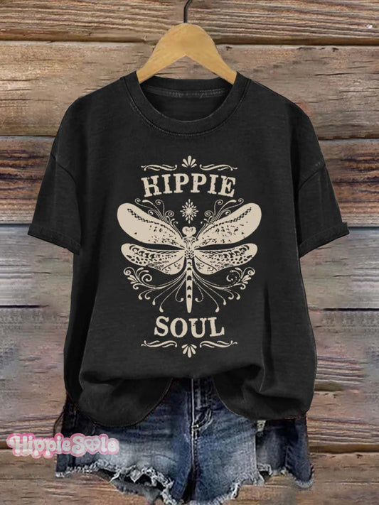 Hippie Soul Art Print T-shirt