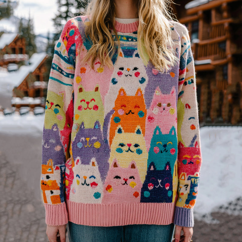 Gracefully Designed Sweater