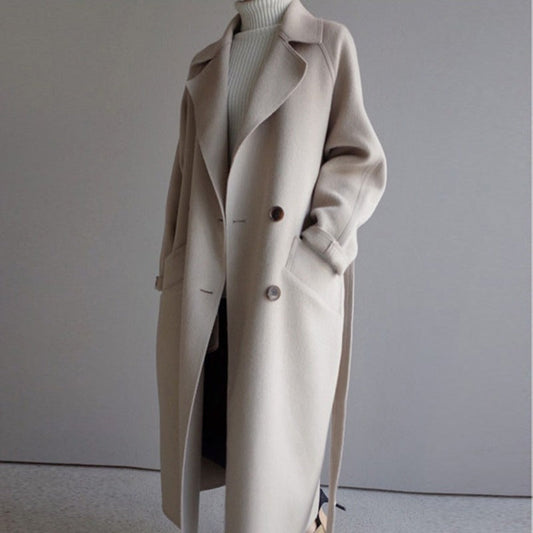 JO | Long wool coat for women