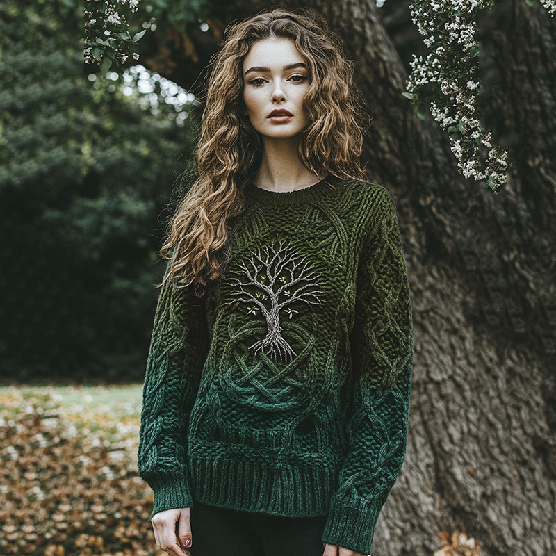 Gracefully Designed Sweater